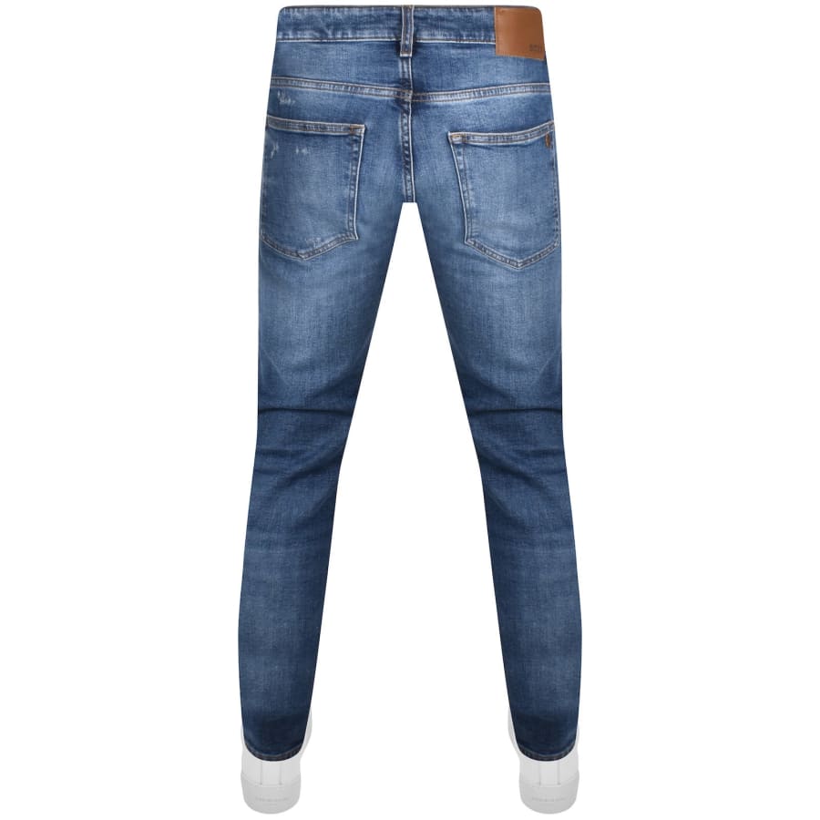 BOSS Delaware Slim Fit Jeans Blue Mainline Menswear Denmark
